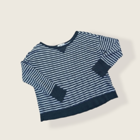 Soft Joie Vega French Terry Striped Sweatshirt - Picture 3 of 5